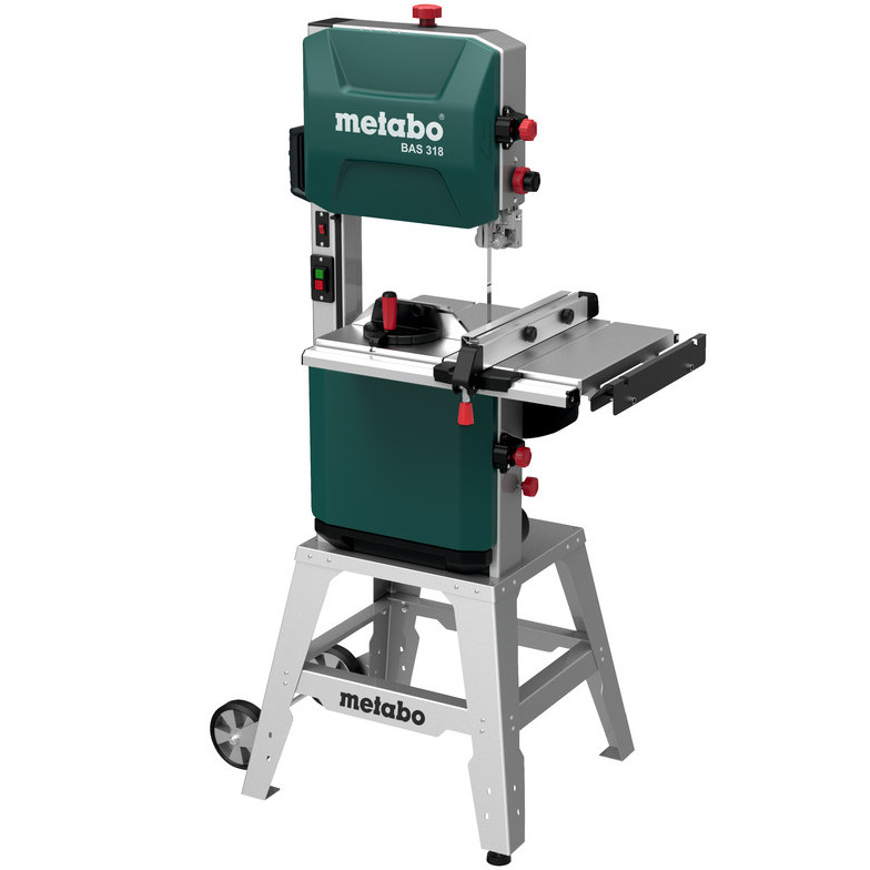 Metabo Precision Bandsaw 900W, Cutting Height170mm, 79kg BAS318 - Click Image to Close